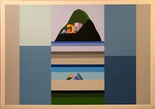 Cartella 16 Opere grafiche di Autori diversi, Acquaforte, Litografia, Serigrafia