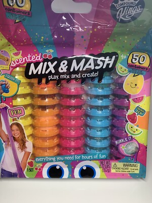 Compound Kings Slime 50 Containers SUPER Mix & Mash Pack NIB FUN GIFT!!!