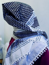 Keffiyeh Shemagh All Original Made In Palestine Arab Scarf Kufiya Arafat Cotton