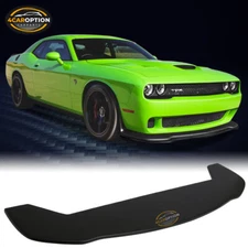 Fits 15-23 Dodge Challenger SRT Hellcat Front Bumper Lip Unpainted - PP
