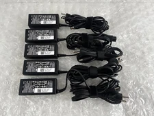 LOT OF 5 Genuine Dell 65W 7.4MMX5.0MM AC Power Adapter Charger Big Barrel Tip