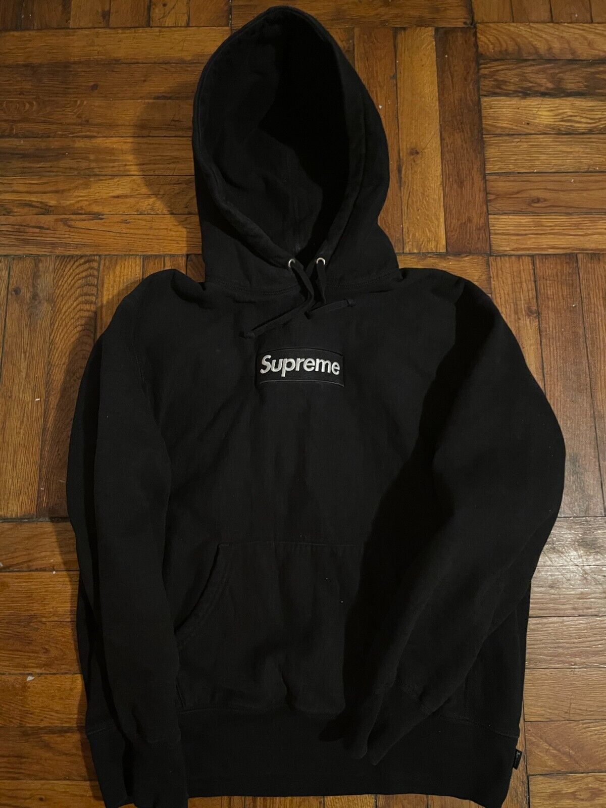 Supreme Box Logo Hooded Sweatshirt FW/21 Hoodie Black 2021 Medium