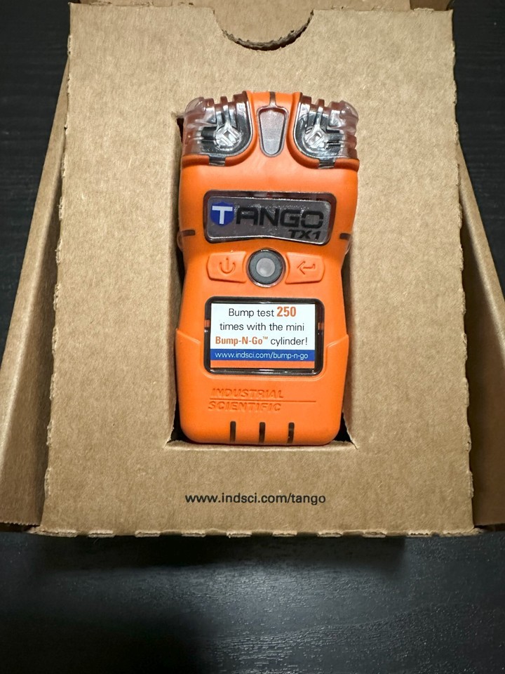 Industrial Scientific Tango TX1 H2S Single Gas Monitor TX12 Hydrogen