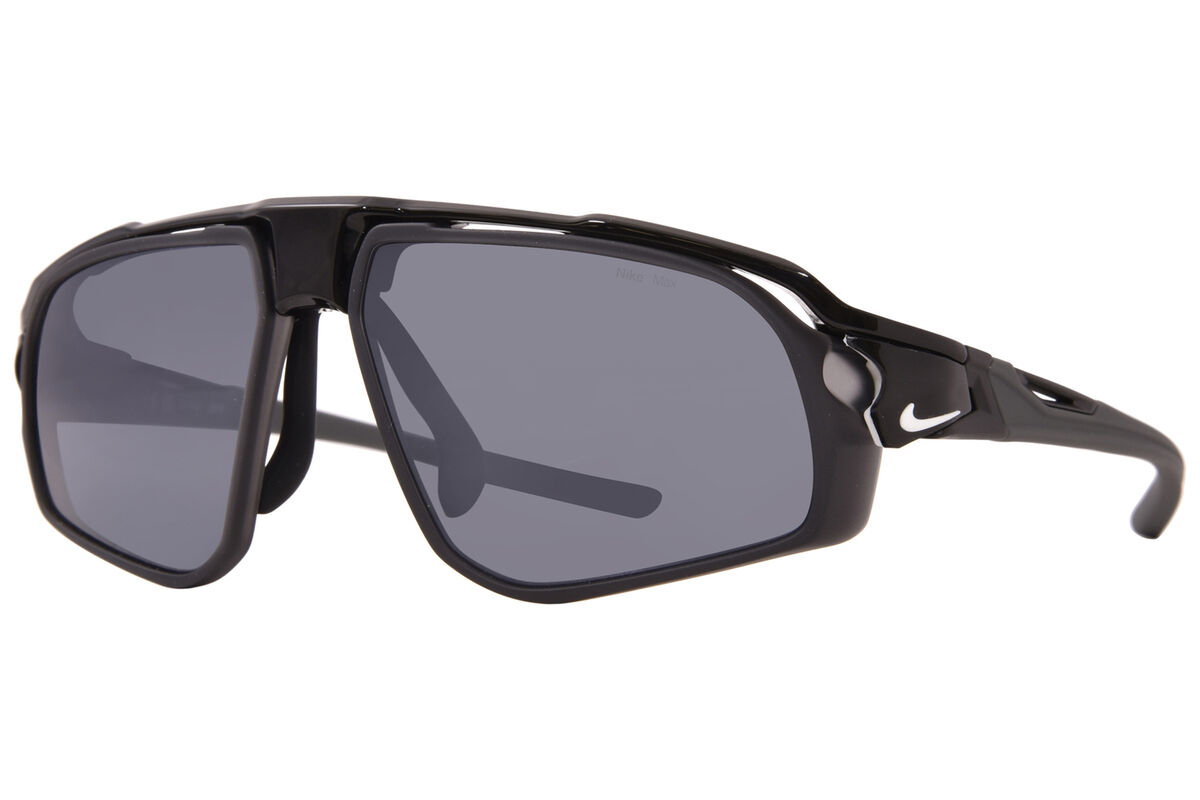 Nike Flyfree FV2387 010 Sunglasses Men's Black/Silver Flash Nike Flyfree FV2387 010 Sunglasses Men's Black/Silver Flash