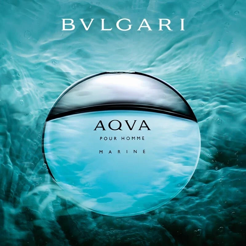 Aqva Marine Eau de Toilette Spray para Hombres (Aqua) 3.4 OZ/100ml EDT Foto 4 de 4