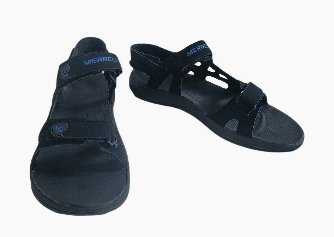 Merrell Cedrus sandali convertibili nero blu uomo taglia 14