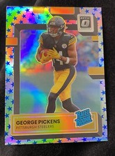 2022 Donruss Optic GEORGE PICKENS RC Rookie SP Stars Parallel HOLO Steelers