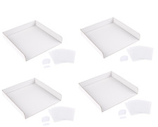 We R Memory Keepers 14x14 Storage Trays Kit SET-OF-4 814534 Paper / Silkscreens