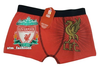 Official Merchandise Liverpool Fc Mighty Reds Boxer Shorts Underwear Brief Boys Ebay