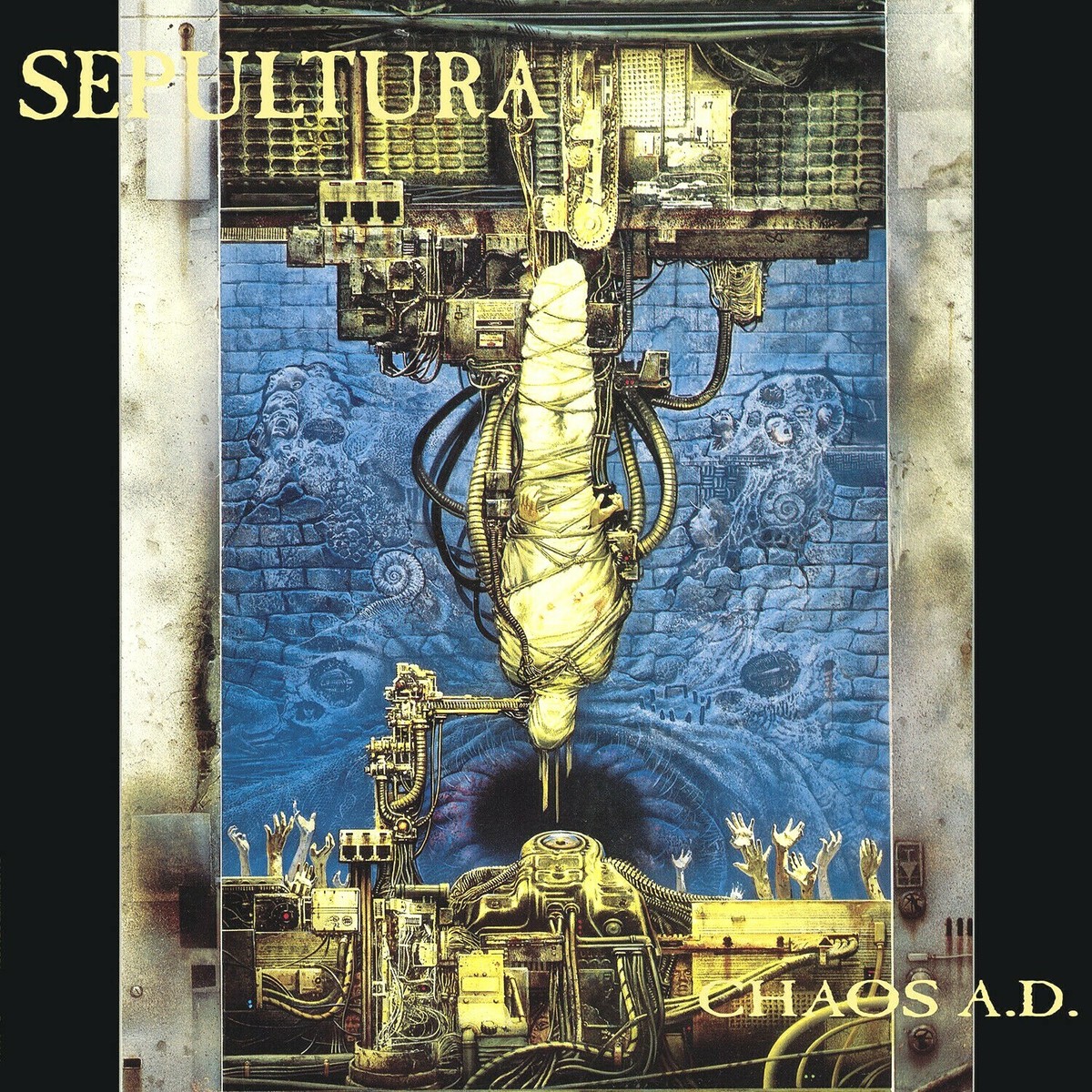 Sepultura Chaos A.D. 12x12 Album Cover Replica Poster Gloss Print
