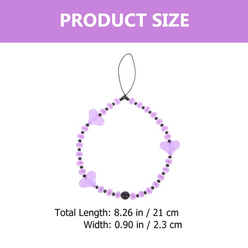 4 Pack Handy Kette Fräulein Buntes Handy-Lanyard Anti-verlorene Telefonkette - 第 11/12 張圖片