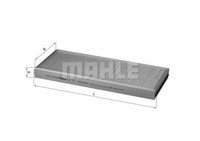 Mahle Innenraumfilter FüR Ford Courier,Escort,Fiesta Iii Iv,Ka,Puma,Street