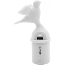 Alessi Bird for Michael Graves Electric Kettle in White MG32W/TAP