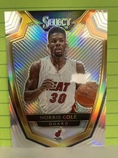 2014-15 Select Prizms Silver Miami Heat # 152 Norris Cole PRE Rare NBA