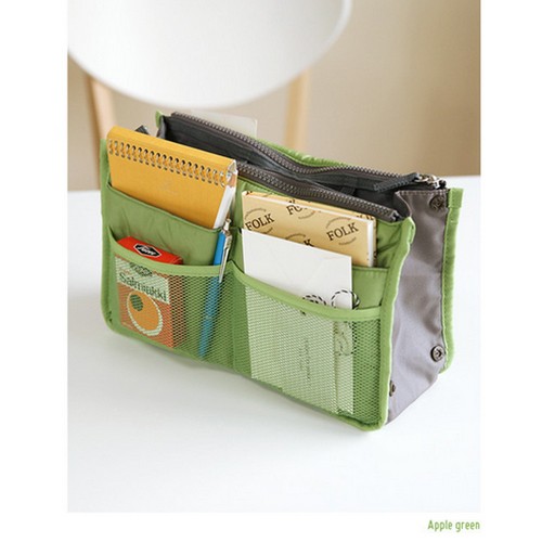 Bag Insert Organiser Handbag Women Travel Makeup Purse Wallet Pouch Organiser - Picture 12 of 21