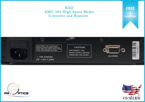 Convertidor y repetidor de medios de alta velocidad RAD AMC-101 - Imagen 6 de 6