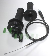 Throttle Cable & Handle Bar Grip & Casing Set For Suzuki Motor 36" Inches