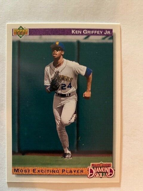 1991 Star Platinum #55 Ken Griffey Jr. Career Stats /1000 CSG 9.5 HOF POP 1