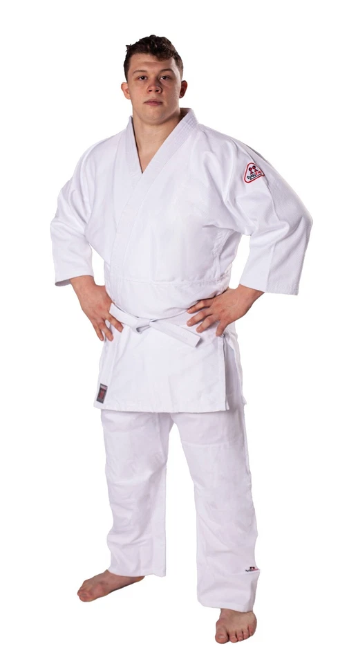 Einsteiger Judoanzug Ju Jutsu DanRho® Tong IL 100-190, Reiskornwebung 425 g/m² - Bild 2 von 4