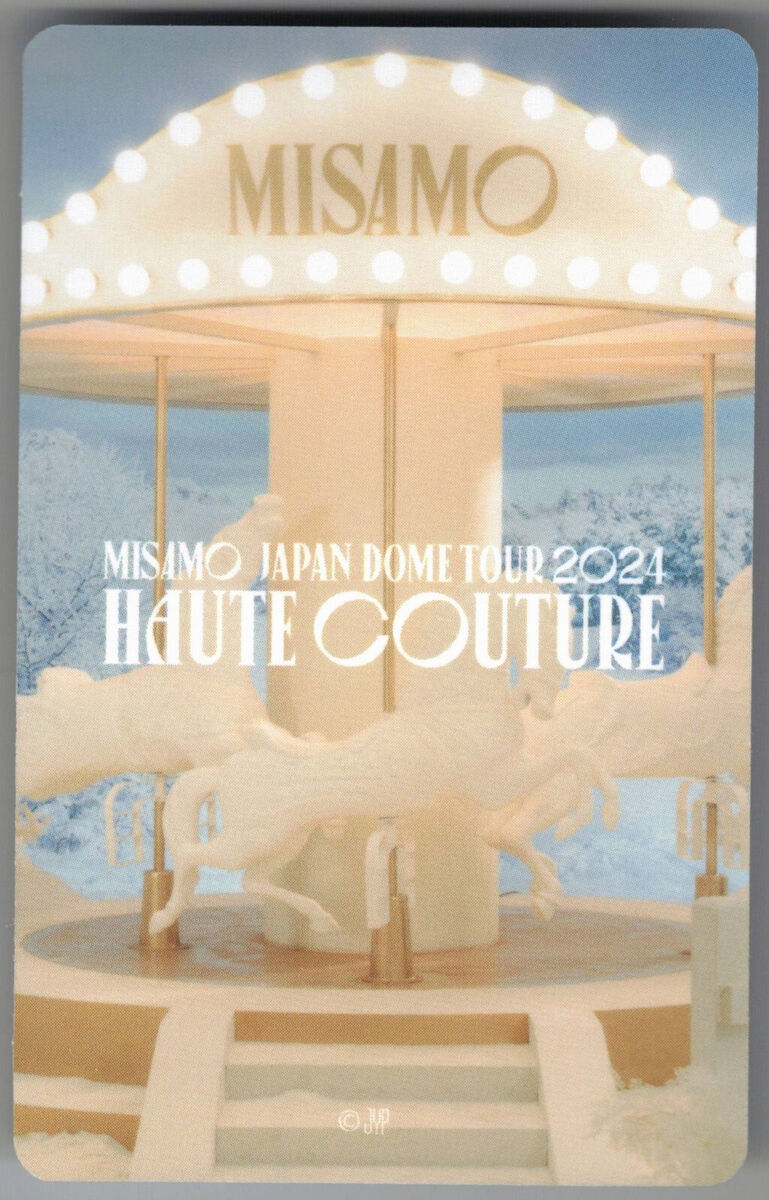 Misamo Japan Dome Tour 2024 Haute Couture Photocards Twice Misamo Japan Dome Tour 2024 Haute Couture Photocards Twice