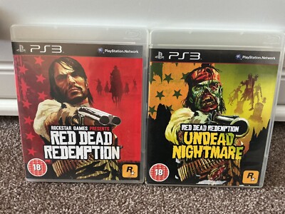 Red Dead Redemption und Undead Nightmare Sony PlayStation 3 PS3 Spiele Bundle