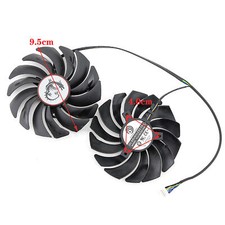 Graphics Card 1 Pair Cooling Fans For GTX1080ti 1080 1070ti 1070 1060 GAMING