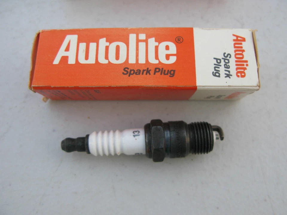 AUTOLITE SPARK PLUG (#13) fits Saturn SC SC2 SL2 SW2 1991-1995 lot of 4 - Изображение 2 из 3