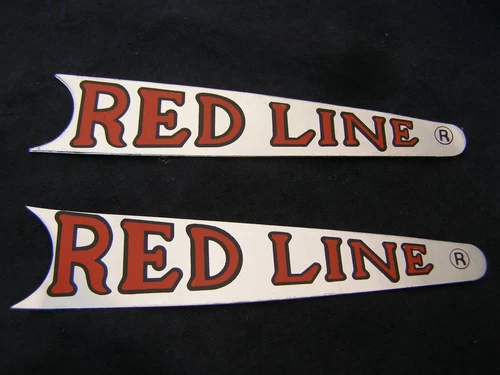 REDLINE DECALS RARE FACTORY FLITE CRANK ARM  bmx cruiser freestyle VINTAGE NOS