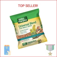 Wild Harvest Universal Blend For Small Birds 3 Pounds, Foritified Nutrition