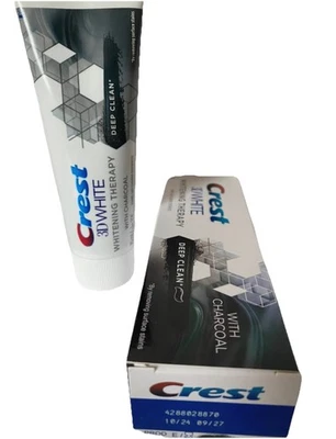 Crest 3D White Brilliance Pro Ultra White Dentifrice charbon activ 75g 🇦🇪 - Photo 1/2