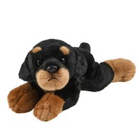 Kuscheltier Hund Rottweiler 30 Cm Liegend PlüSchtier PlüSchrottweiler PlüSchhund