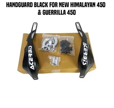 HAND GUARD KIT BLACK FIT FOR ROYAL ENFIELD NEW HIMALAYAN 450 & GUERRILLA 450