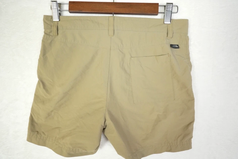 Pantalones Cortos The North Face Caqui Parker Jóvenes Niñas Talla L Aire Libre Senderismo Elastizados Foto 2 de 4