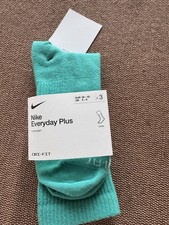Nike Socken Strümpfe Everyday Plus Gr. 38-42 1 Paar Türkis Blau