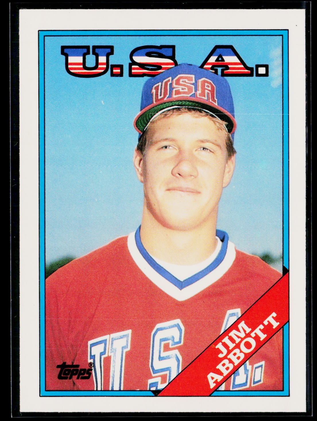 1988 Topps Traded #1T Jim Abbott