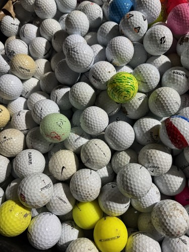 100 Used Golf Balls Assorted Condition used Brand Name Mix - Picture 3 of 4