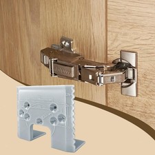 Hinge Drilling Jig 2mm Gap Lightweight Installation Clip Sturdy Mounting Jig