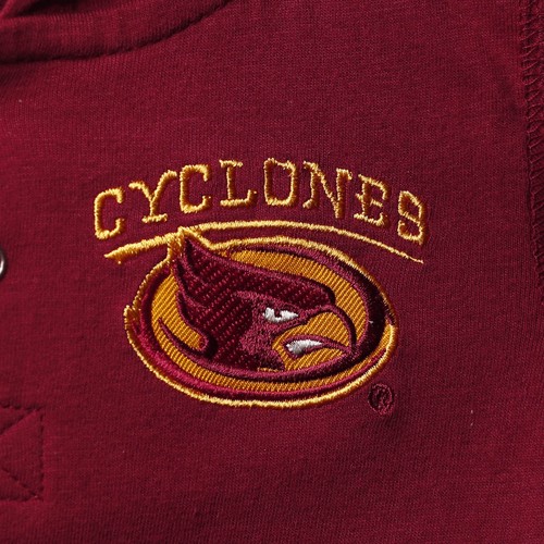Toddler Colosseum Cardinal/Heathered Gray Iowa State Cyclones Poppies Hoodie and - Imagen 3 de 3