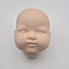 Vintage Ceramic Doll Head AM Germany 351/4K 4" Repro Doll Making Supplies