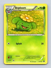 Pokemon Skiploom 4/114 Steam Siege Uncommon LP