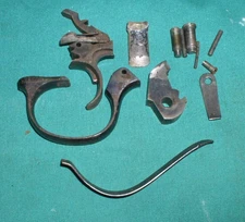 Iver Johnson Safety Hammerless Old Model .38 Revolver TRIGGER/GUARD/ETC TJ7577