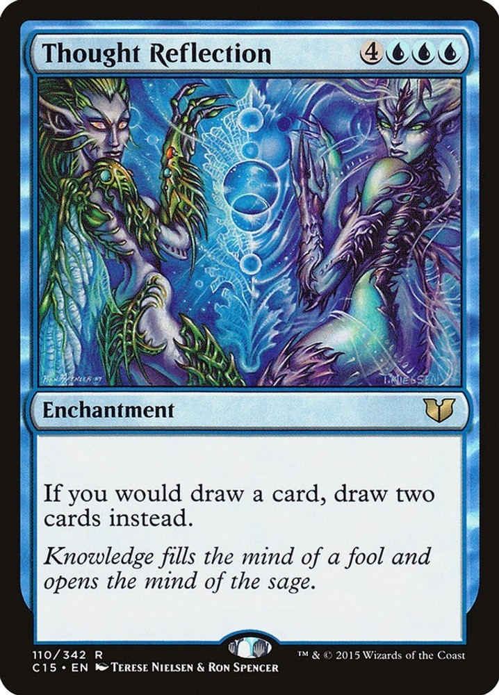 Thought Reflection #110 (MP) Commander 2015 (C15) MTG