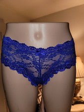 Victoria  s Secret Purple Lace cheeky Culotte panty S NWT