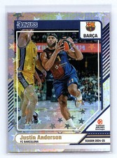 Justin Anderson 2024-25 Donruss EuroLeague #119 Yellow Stars #/5