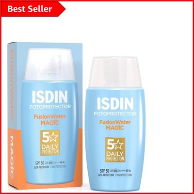 Fusion Water Magic 50ml - Ultra-Light SPF 50 Hydrating Daily Facial Sunscreen