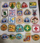 Lot Of Boy Scouts Of America 25 Patches, 1960-70s Vintage. See Ad. (11B)