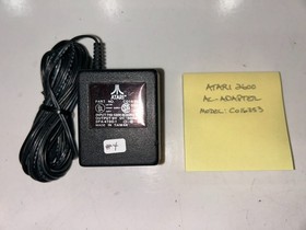 Genuine Atari 2600 AC Adapter / Power Supply 9V C016353 Cleaned and Tested!