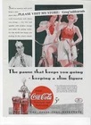 Original 1934 Coca Cola ( Coke ) vintage print ad, advertising