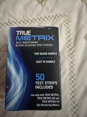 True Matrix 1464 Glucose Blood Test Strips - 50 Strips