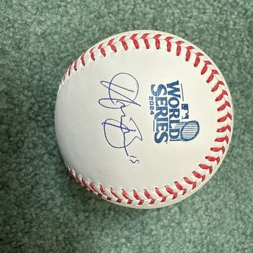 Austin Barnes signed Ball 2024 World Series Baseball Dodgers 2x Champion PSA/DNA - Bild 5 von 8